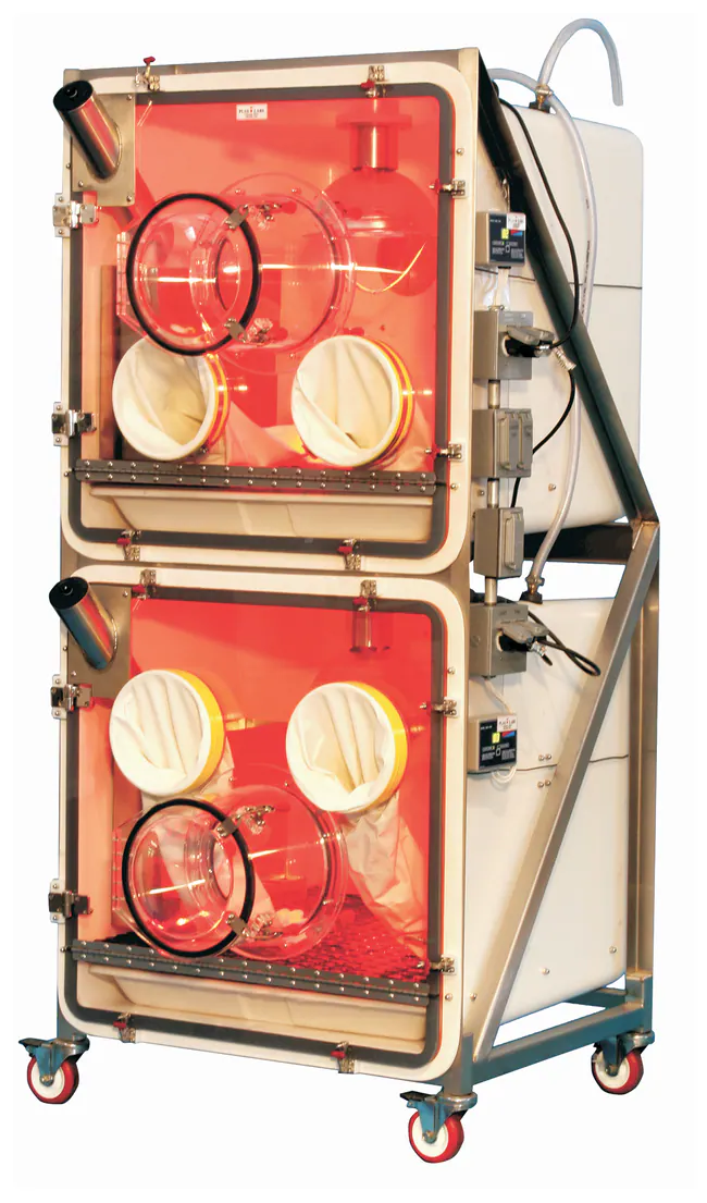 Plas Labs™ Poultry Isolation Unit 91.44 cm, 91.4 cm, Double Cubicle Poultry Isolator, 91.4 cm
