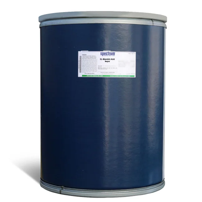 DL-Mandelic Acid, 98%, Spectrum&trade; Chemical 50 kg, Fiber Drum