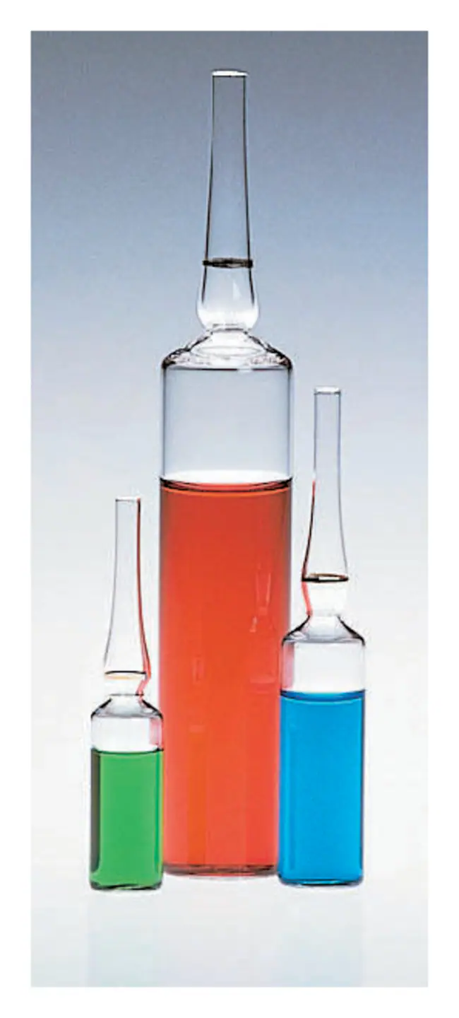 DWK Life Sciences&trade;&nbsp;Wheaton&trade; Prescored Gold-Band&trade; Clear Ampules 5 mL, 0.64 in., 3.3 in.