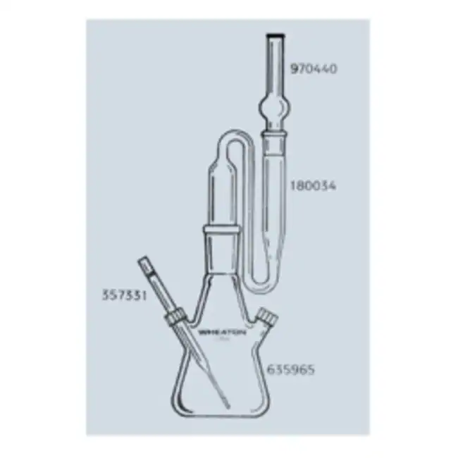 DWK Life Sciences&nbsp;Wheaton&trade; Scrubber Absorber Tube 1/Cs.