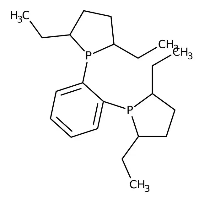 (+)-1,2-Bis[(2S,5S)-2,5-diethyl-1-phospholanyl]benzene, 97+% 250 mg