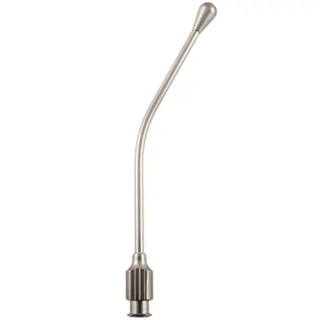 Cadence Science&trade;&nbsp;Nonflexible Stainless Steel Animal Feeding Needles 12G, 3.5 in., 6.25 mm