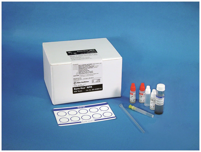 Sureview Rpr Test Kit Fisher Healthcare™ Sure-Vue™ RPR Test Kit 5000 Tests, RPR Test Kit, 10 ...