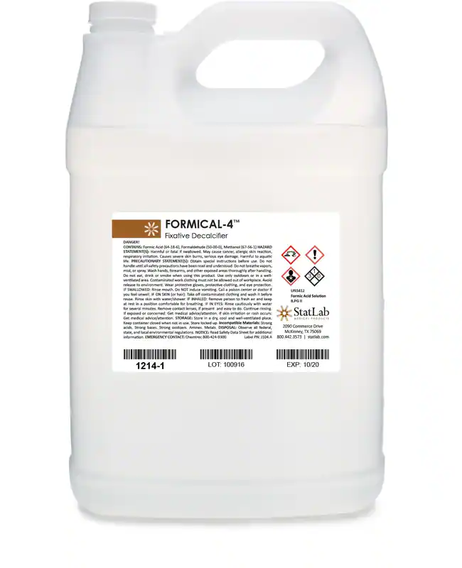 StatLab&trade;&nbsp;Formical-4 Decalcifier 4 x 1 gal.