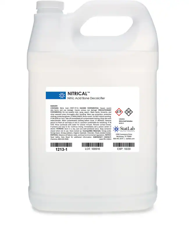 StatLab&trade;&nbsp;Nitrical Decalcifier 4 x 32 oz. Bottle