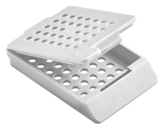 Epredia™ PrintMate™ Embedding Cassettes White, 10 x 75 cassettes (750)/cs, Separate lids included