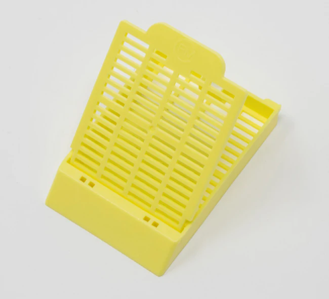 Epredia™ Cassette II Slotted Tissue Cassettes in Tube Packs Yellow